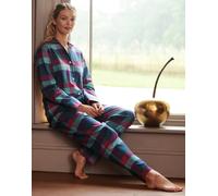 'Montrose' Check Brushed Cotton Pyjama Set British Boxers Multi M