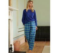 British Boxers Women's Brushed Cotton Pyjama Trousers - Inverness Tartan - PETITE