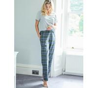 British Boxers Women's Brushed Cotton Pyjama Trousers - Jura Tartan - PETITE
