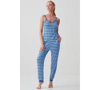 British Boxers Women's "Crystal Blue" Bamboo Camisole Pyjama Set in Bright Blue | Size: XS British Boxers Bright Blue XS