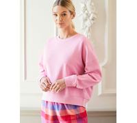 British Boxers Women's Lounge Organic Cotton Sweatshirt - Bubblegum - X-LARGE