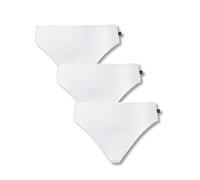 British Boxers Women's Three-pack High Leg Knickers - White - XX-LARGE
