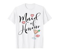 BRITISH BRIDE WEDDING BAR MAID OF HONOUR BRIDESMAID T-Shirt