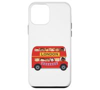 British Bus Iconic Double-Decker Public Transport London UK Case for iPhone 12 mini
