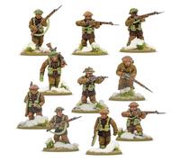 Warlord Games Miniatures British & Canadian Infantry (Winter) Platoon – 28mm Bolt Action WW2