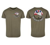 British Carpers 100% Organic Cotton Men’s T-Shirt - Olive Green (as8, Alpha, x_l, Regular, Regular)