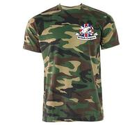 British Carpers Olive Green Camo Men’s T-Shirt, Vinyl, Guaranteed Not to Crack (UK, Alpha, XL, Regular, Regular)
