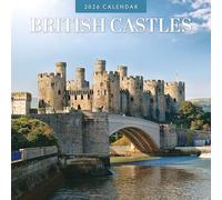 British Castles - 2026 Square Wall Calendar - by Red Robin Publishing