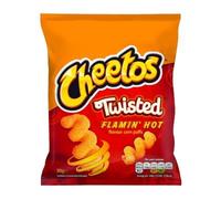 British - Cheetos Twisted Flamin' Hot Flavour - Case Of 30 x 30g