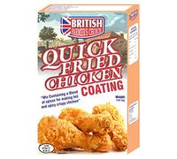 British Chicken Fry Mix, Chicken Coating Spicy Hot N Crispy, Home Made Southern Fry, Ideal For Coating Tenders, Fillets, Nuggets.