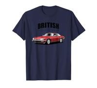 British Classic Sports Car Red Jaguar T-Shirt