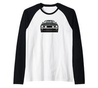 British Classic Sports Cars Raglan Baseball Tee