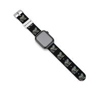 British Columbia Bear Watch Bands Replacement Silicone Straps Sport Wristbands Compatible for Apple Watch 38mm/40mm