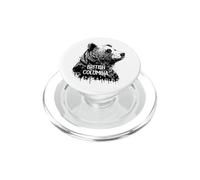British Columbia Canada Bear Portrait PopSockets PopGrip for MagSafe