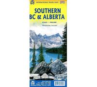 British Columbia South / Alberta South: ITM Travel Reference Map 1:900000