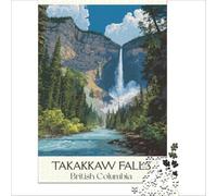 British Columbia Travel jigsaw 1000 piece | fun gift for dad to enjoy in his spare time at the weekend as a relaxing break from work and daily stress38x26cm