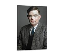British Computer Scientist Alan Turing Poster1 Poster Print Art Wall Painting Canvas Posters Modern Bedroom Decor 24x36inch(60x90cm)