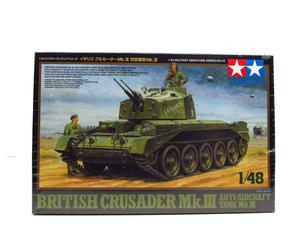 British Crusader Mk.III Anti-Aircraft Tank Tamiya #32546 1/48 New Military Armor
