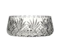 British Crystal New 8" Salad/Fruit Bowl, Clear, Brierley Hill Single Crystal Cut Glass Westminster (Straight Sided)