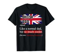 British Dad Definition Father's Day Great Britain Daddy Papa T-Shirt