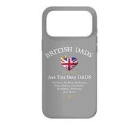 BRITISH DADS ARE THE BEST DADS' FATHERS DAY UNION JACK FLAG Case for iPhone 17 Pro Max
