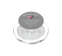 BRITISH DADS ARE THE BEST DADS' FATHERS DAY UNION JACK FLAG PopSockets PopGrip for MagSafe