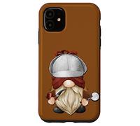 British Detective Gnome Costume For Women Funny Sherlock Case for iPhone 11