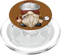 British Detective Gnome Costume For Women Funny Sherlock PopSockets PopGrip for MagSafe