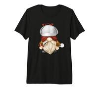 British Detective Gnome Costume for Women Funny Sherlock Premium T-Shirt