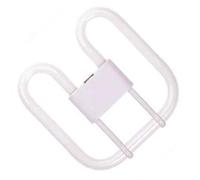 British Electric Lamps Bell 28w 2D Square 2-Pin Standard White (3500k) Compact Fluorescent Lamp, GR8, 28 W