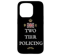 BRITISH ENGLAND PATRIOT SUPPORT PROTECT TWO TIER POLICING UK Case for iPhone 15 Pro