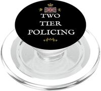 BRITISH ENGLAND PATRIOT SUPPORT PROTECT TWO TIER POLICING UK PopSockets PopGrip for MagSafe