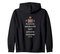BRITISH ENGLAND PATRIOTS SUPPORT PROTECT UNION JACK FLAG UK Zip Hoodie