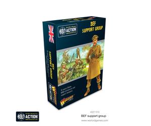 British Expeditionary Force Support Group - Warlord Games Bolt Action Miniatures