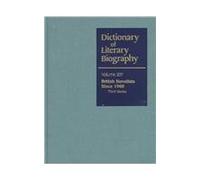 British Fantasy and Science Fiction Writers, 1918-60 (v. 207): British Novelists Since 1960, Third Series (Dictionary of Literary Biography)