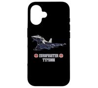 British Figher Aircraft Eurofighter Typhoon Case for iPhone 16