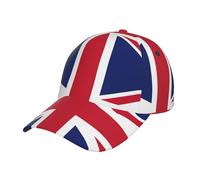 British Flag Baseball Cap Sun Hat Dad Hat Trucker Cap Classic Adjustable Size Unisex Outdoor Sports Golf Black
