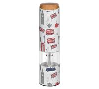 British Flag Bus White Electric Pepper Grinder Pepper Mill