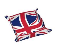 British Flag Double-Sided Full Print, Leather Tray, Suitable for Placing Some Small itemsã€‚