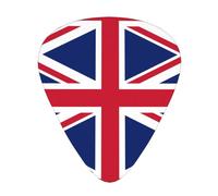 British flag Guitar picks, made of ABS material, suitable for acoustic guitars, electric guitars, etc.