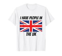 British Flag I Have People in The UK T-Shirt