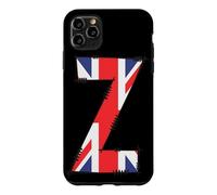 British Flag Letter Z Retro Typography Case for iPhone 11 Pro Max
