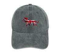 British Flag Lion Classic Baseball Cap Hip Hop Cotton Hat Style Adjustable Golf Dad Hats for Running Workout