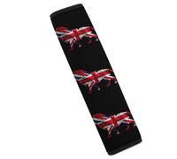 British Flag Lion Soft Car Seat Belt Pads Universal Seatbelt Shoulder Pad Compatible with Automotive Backpack 1PCS