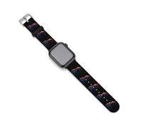 British Flag Lion Sports Silicone Watch Band Quick Release Waterproof Replacement Strap Compatible with IWatch 42mm/44mm
