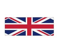 British Flag Mouse Pad 11.8x31.5 in. Non-Slip Base for RGB Keyboard, Mouse and Laptop, Suitable for Gaming and Office.