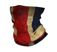 British Flag Print Winter Neck Gaiter Warmer, Soft Face Mask Scarf For Cold Weather Skiing Cycling Outdoor Sports
