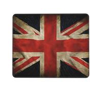 (British Flag) Printed Mousepad 10 x 12 inch, Waterproof Non-Slip Mouse-Pad Rubber Base for Laptop Desktop Mat for Home Office Desk Decor