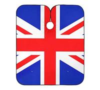 British Flag Waterproof Barber Cape Unisex Hairdressing Salon Cape Beard Shaving Bib Apron Professional Haircut Tools, 65 x 55 inch