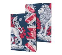 British Flag with Lion Stylish Tablet Case Compatible with ipad Pro/2016 ipad Pro (9.7in) TPU Anti-Scratch Covers